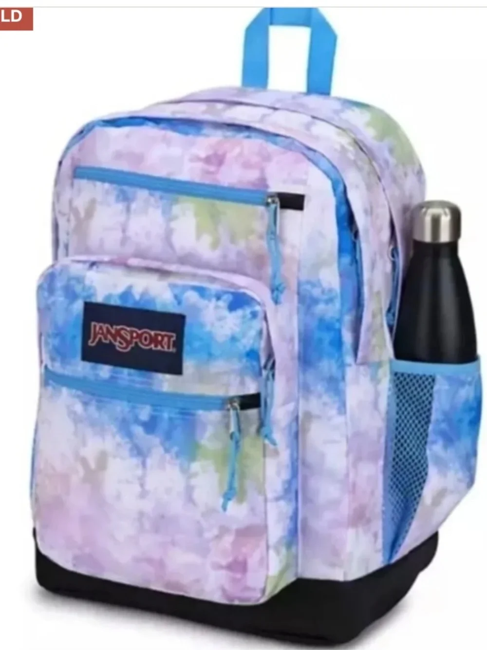 JanSport Tie-Dye Backpack Blue & Purple XL Big Student Fits 15” laptop  NEW!